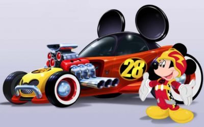 Musse Pigg i en helt ny TV-serie fylld med bilar och racing