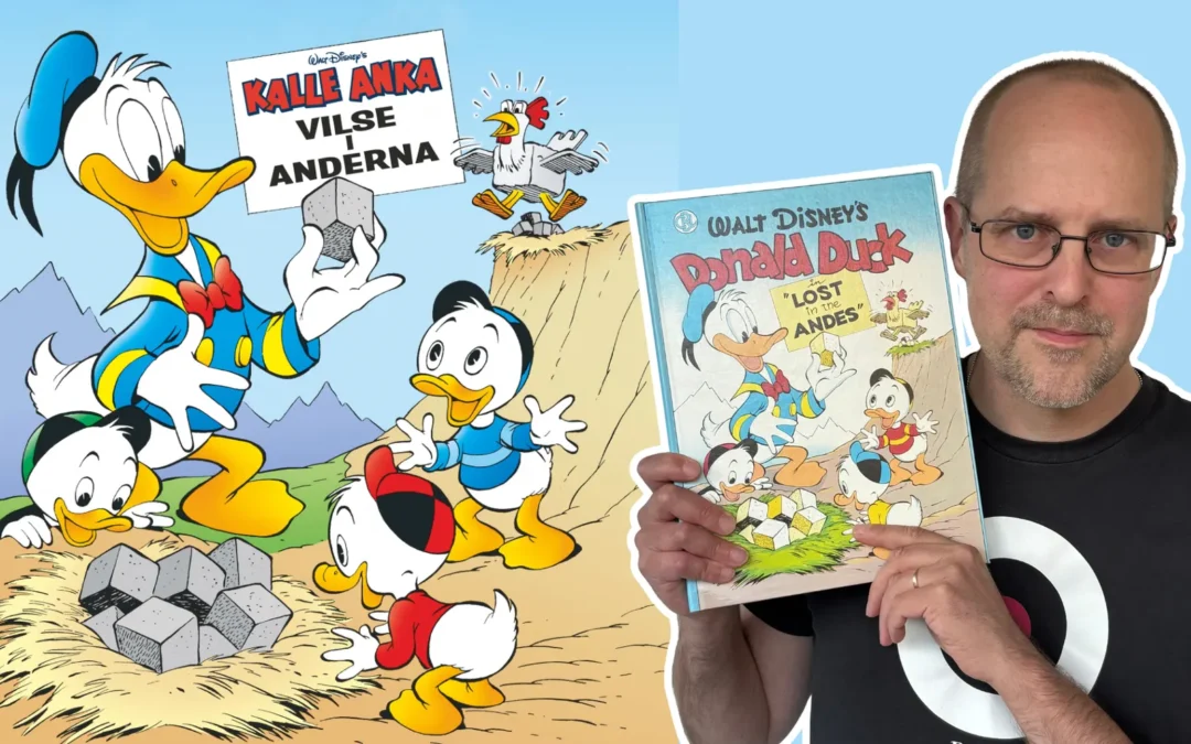 Klassikern ”Vilse i Anderna” blir ljudberättelse