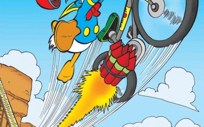 Kalle Anka testar BMX!