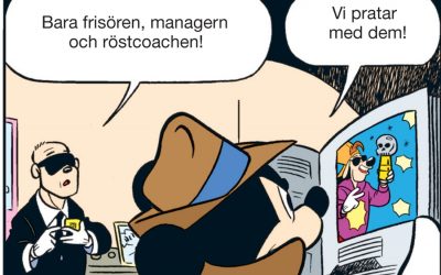 Veckans deckargåta och Vanilja Glass