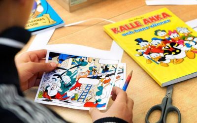 Kalle Anka på skolschemat