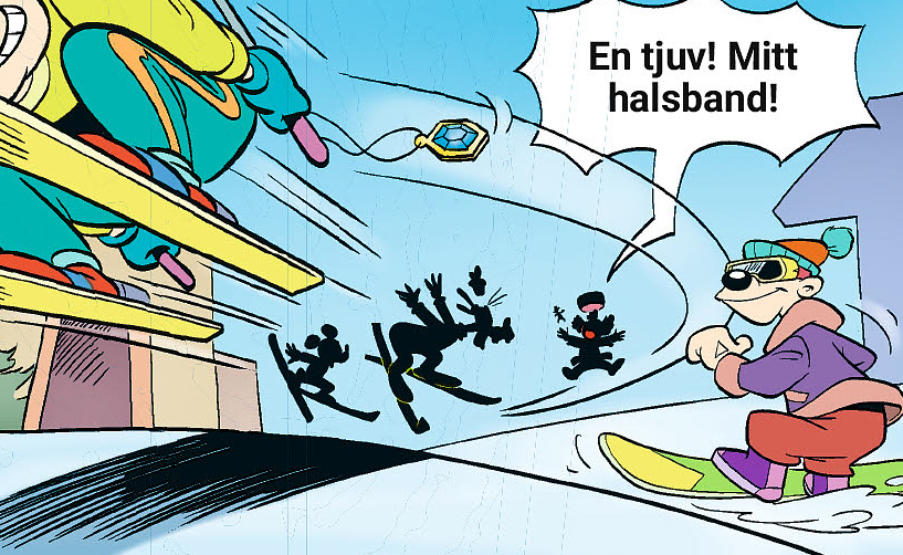 Deckargåta: En bov i backarna